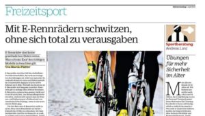 In der NZZ schreibt der Velolobbyist übers Velogeschäft