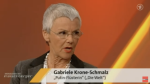 Putin-Kennerin Gabriele Krone-Schmalz: «Ich habe mich geirrt»