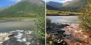 Tauender Permafrost: Alaskas rostende Flüsse