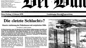 Israels Geheimdienst schrieb Jahrzehnte für Schweizer Zeitungen