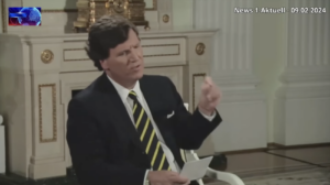 Tucker Carlson als «Stichwortgeber» für Wladimir Putin