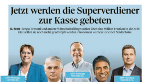 Sonntags-Zeitung rechnet falsch und leidet mit Superverdienern