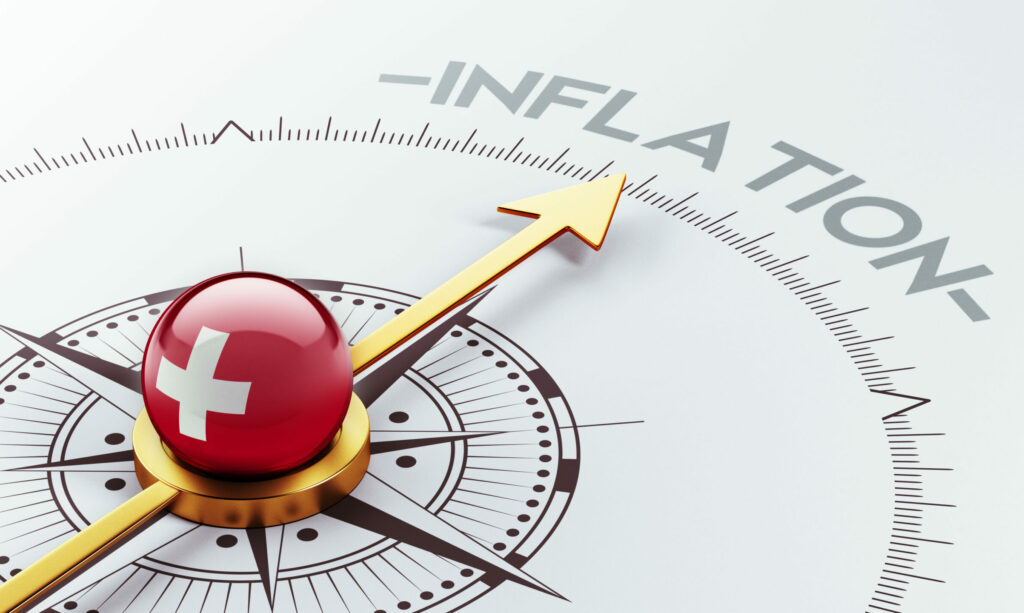 Switzerland Inflation Concept