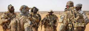 Bundeswehr-Soldaten bei der Operation "Gazelle" in Niger