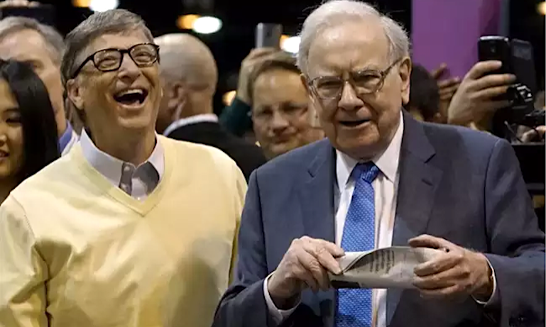 Bill Gates und Warren Buffett.Gatesnotes