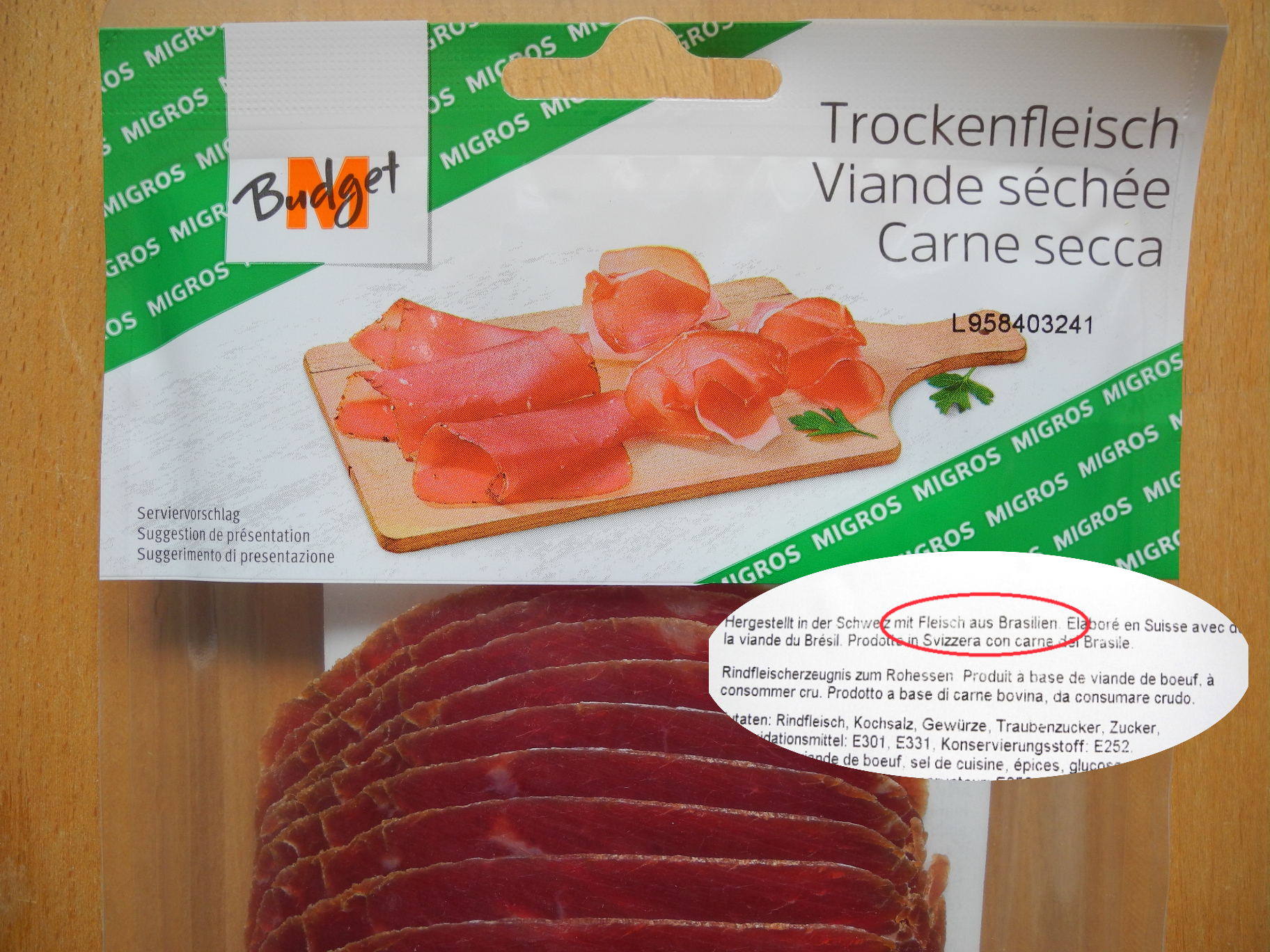 Montage Migros Trockenfleisch kleiner