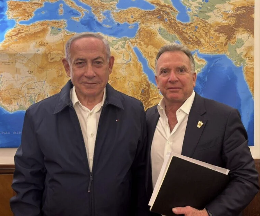 Netanyahu und Steve Witkoff am 11. Januar