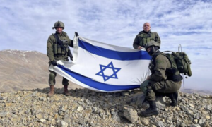 auf syrischem Teil des Berg Hermon. Courtesy Times of Israel